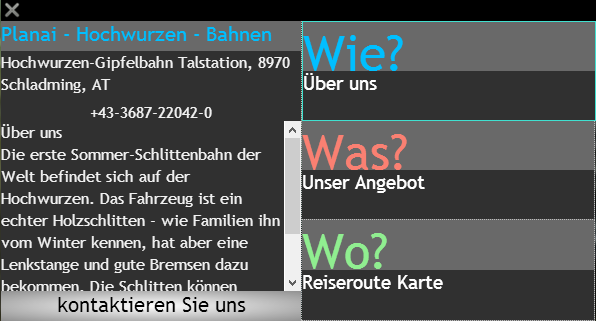 expanded booking widget