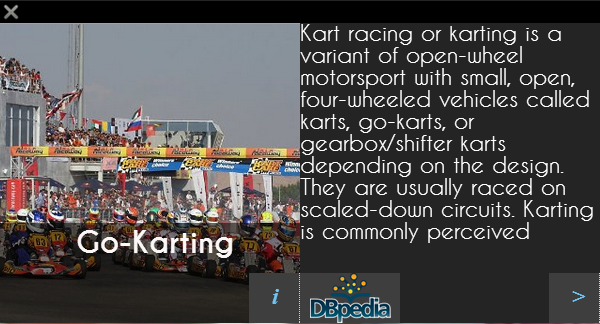 expanded info widget